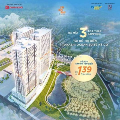 Căn hộ biển cao cấp - sở hữu lâu dài