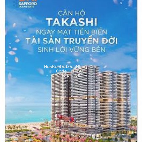 Căn hộ biển cao cấp takashi ocean suite kỳ co