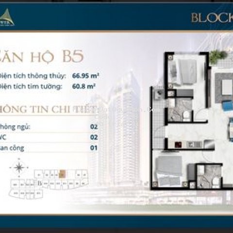Căn hộ biển hút đầu tư nhờ sự hài hòa thiên nhiên