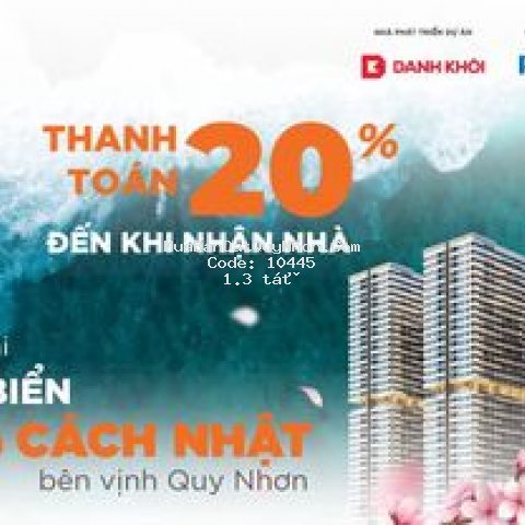 Căn hộ biển kỳ co tp qui nhơn 48m - 1 pn