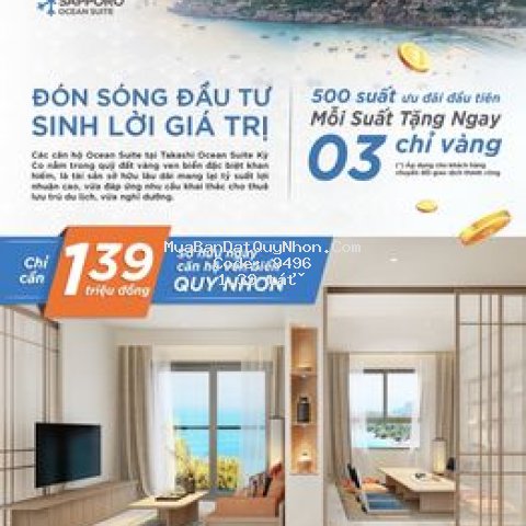 Căn hộ biển nhật bản cao cấp takashi ocean suite