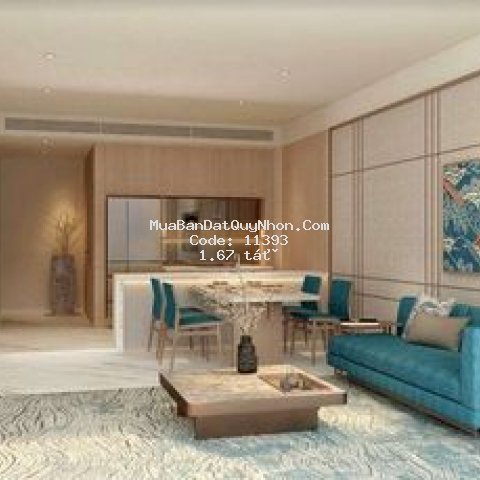 Căn hộ biển quy nhơn, sở hữu lâu dài giá chỉ 340tr