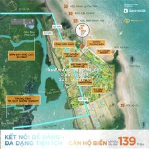 Căn hộ biển - sở hữu lâu dài - chỉ 139tr/căn 1pn