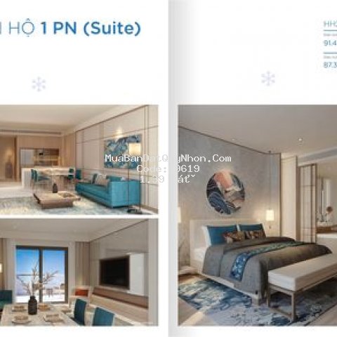 Căn hộ biển sở hữu lâu dài hỗ trợ 75%, 0 lãi suất