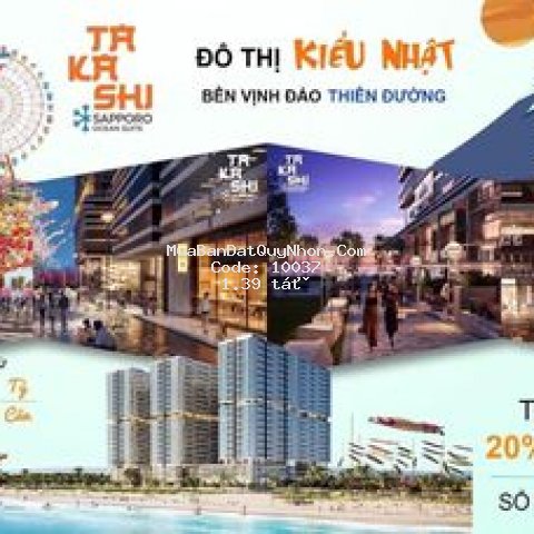 Căn hộ biển sở hữu lâu dài takashi ocean suite
