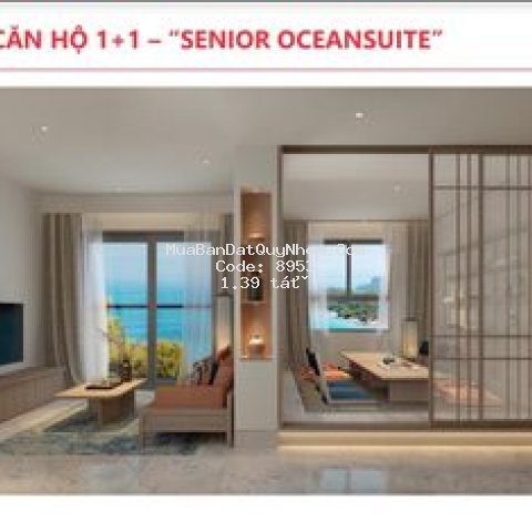 Căn hộ biển sở hữu lâu dài tp qui nhơn 56m² 2pn