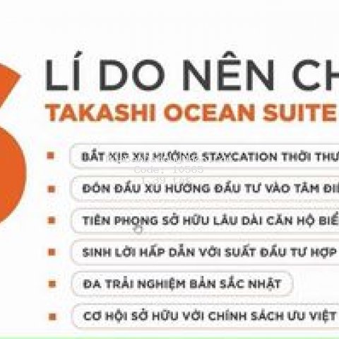 Căn hộ biển takashi ocean suite kyco