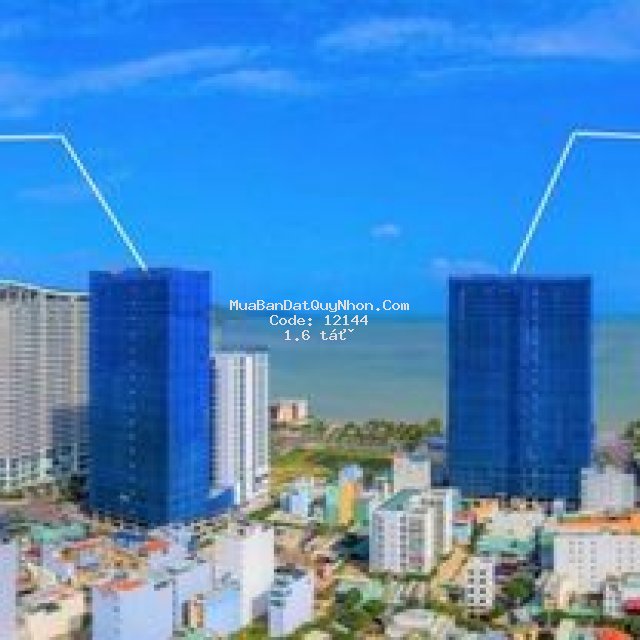 Căn hộ biển trung tâm tp quy nhơn, tt 1%/2 tháng