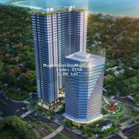 Căn hộ cao cấp 4 mặt tiền. hộ khẩu quy nhơn