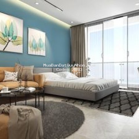 Căn hộ cao cấp 48m2 1pn view biển giá tốt