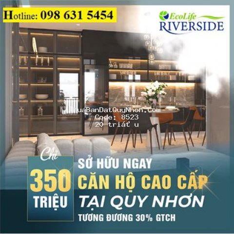 Căn hộ cao cấp chuẩn xanh sống trọn an lành