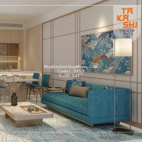 Căn hộ cao cấp takashi qui nhơn 40m²