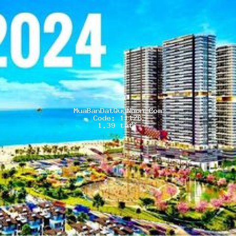 Căn hộ cao cấp view biển giá rẻ, chỉ từ 1ty390tr