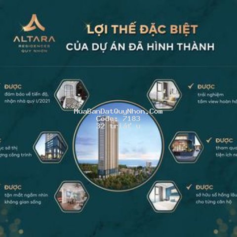 Căn hộ chuẩn 4 sao thành phố biển qui nhơn
