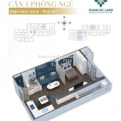 Căn hộ đẳng cấp 4* tại i-tower quy nhơn