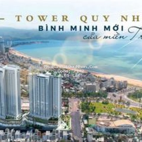 Căn hộ i tower mặt tiền biển quy nhơn suất nội bộ