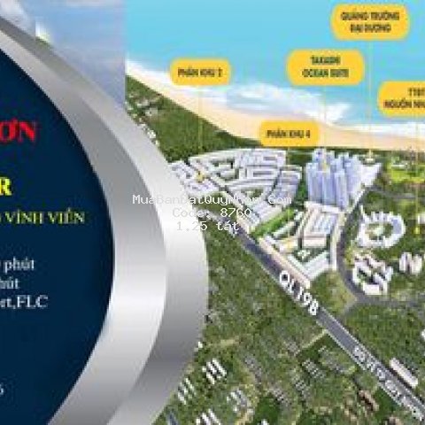 Căn hộ mặt biển quy nhơn sở hữu suốt đời giá 30tr