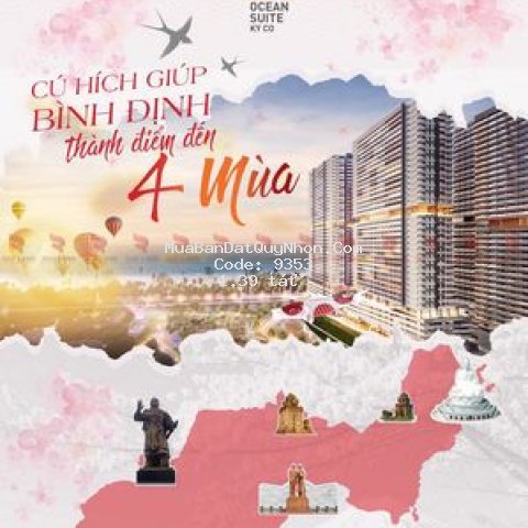 Căn hộ mặt tiền biển quy nhơn