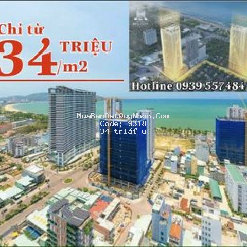 Căn hộ mặt tiền biển quy nhơn - giá tốt