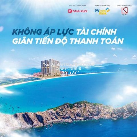 Căn hộ mặt tiền biển quy nhơn sở hữu lâu dài