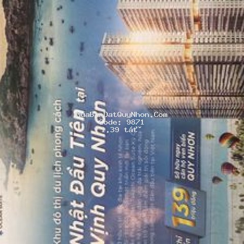 Căn hộ nghĩ dưỡng cao cấp mặt tiền biển quy nhơn