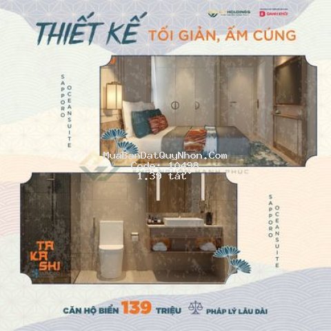 Căn hộ nghỉ dưỡng cao cấp nhật takashi ocean suite