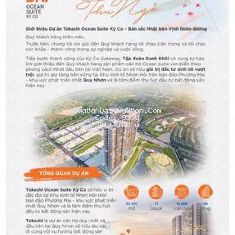 Căn hộ nghĩ dưỡng ven biển sở hữu lâu dài - kỳ co