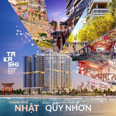Căn hộ nhật takashi ven biển sở hữu lâu dài hothot