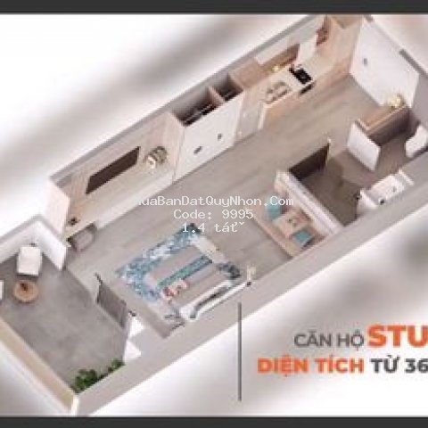 Căn hộ nhật ven biển. nhơn hội. sở hửu lâu dài.