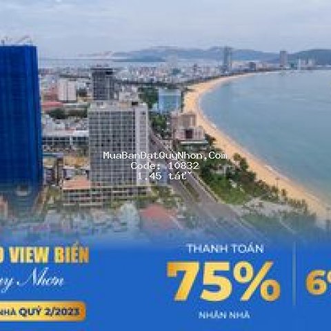 Căn hộ trung tâm tp quy nhơn, view biển panorama