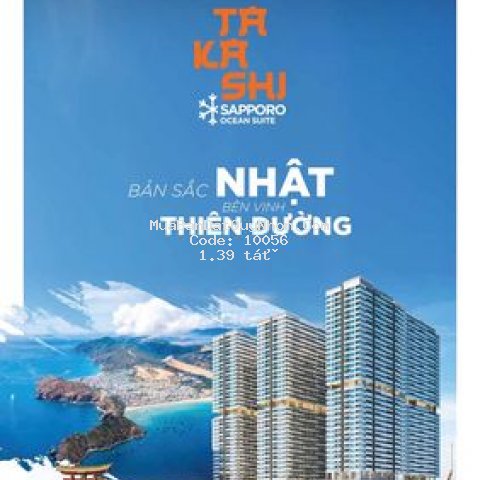 Căn hộ ven biển sở hữu lâu dài-139 triệu