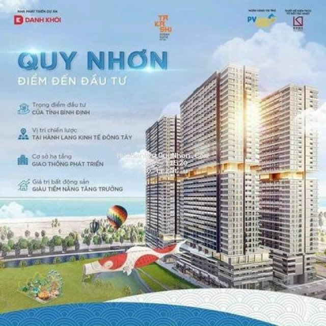 Căn hộ ven biển takashi ocean suite kỳ co