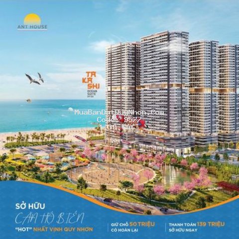 Căn hộ view biển phong cách nhật bản tại quy nhơn