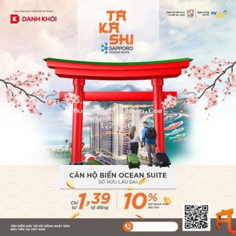 Căn hộtakashi ocean suite kỳ co - chung cư shld