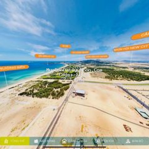 Chỉ 130tr sở hữu ngay đất nền nhơn hợi new city
