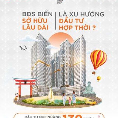 Chỉ 139tr sở hữu căn hộ biển phong cách nhật bản