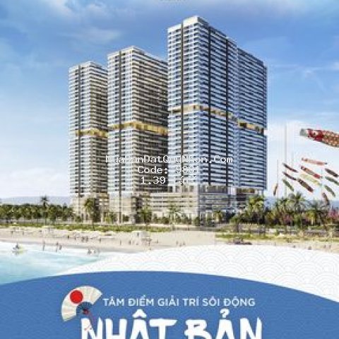 Chỉ 139tr sở hữu ngây căn hộ mặt tiền biển
