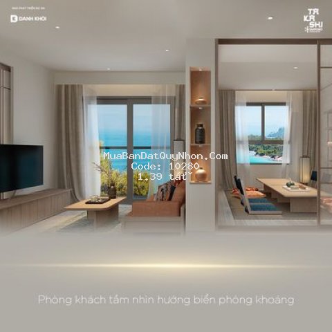 Chỉ 280tr sở hữu ngay căn hộ qui nhơn view biển