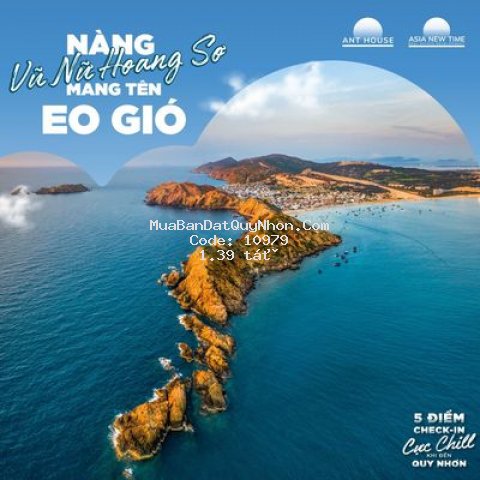 Chỉ 300tr, 0%ls sở hữu căn hộ kdl kỳ co eo gió