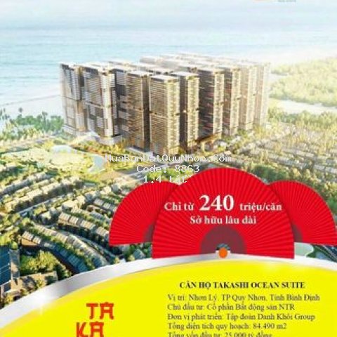 Chỉ 400tr sở hữu căn hộ ngay khu kinh tế quy nhơn