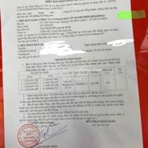 Chính chủ bán đất nền nhơn hội new city