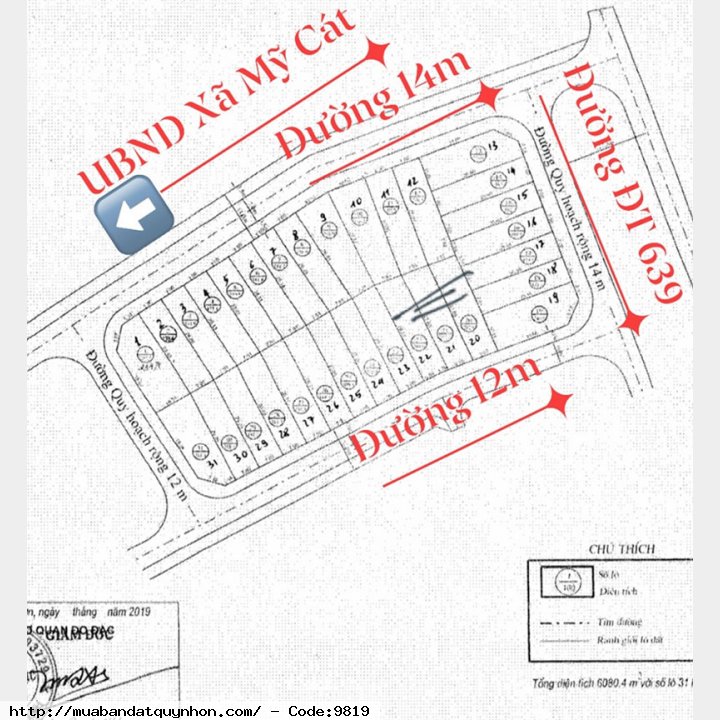 Chính chủ cần bán gấp lô đất Mỹ Cát Trung Tâm Hành Chính giá chỉ 510 triệu thổ 100% Chính chủ cần bán gấp lô đất Mỹ Cát Trung Tâm Hành Chính giá chỉ 510 triệu thổ 100%