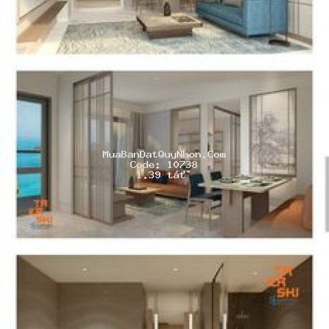 Chung cư 40m² 1pn takshi ocean suite quy nhơn