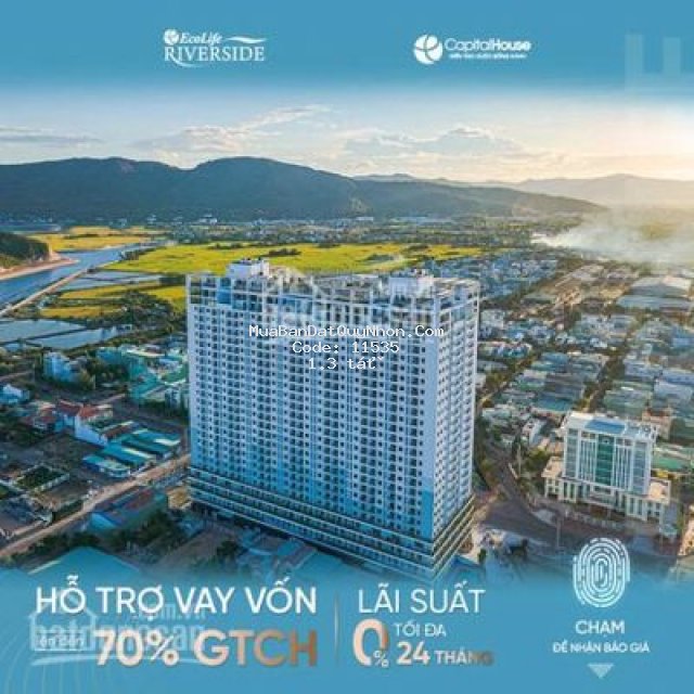 Chung cư ecolife riverside 60m² 2pn