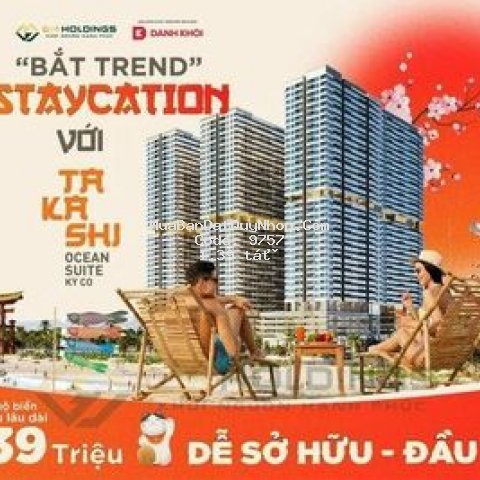 Chung cư takashi kỳ co quy nhơn 40m² 2 pn