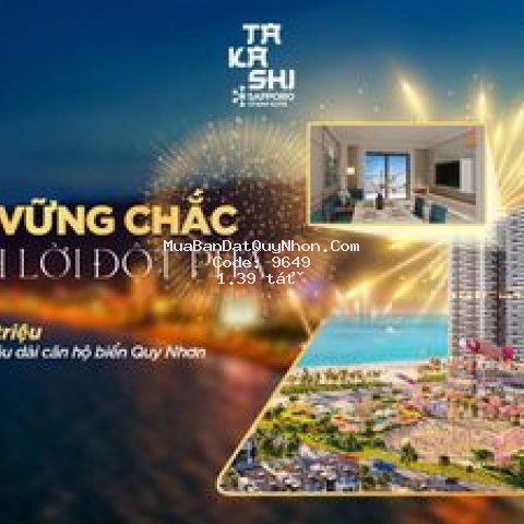 Chung cư thành phố qui nhơn 40m² 2pn