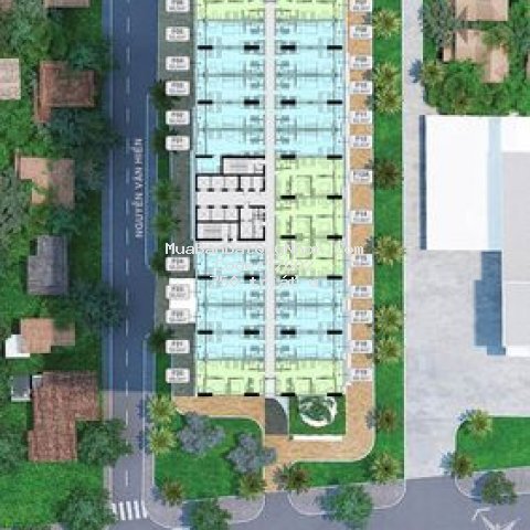 Chung cư thành phố qui nhơn 52.6m² 1pn