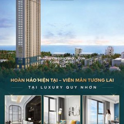 Chung cư thành phố qui nhơn 62m² 2pn
