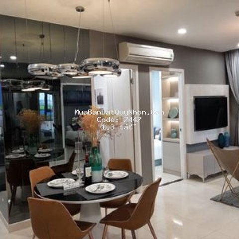 Chung cư tp.quy nhơn 64,4m2 2pn 1,3ty ck 2,5%+80tr