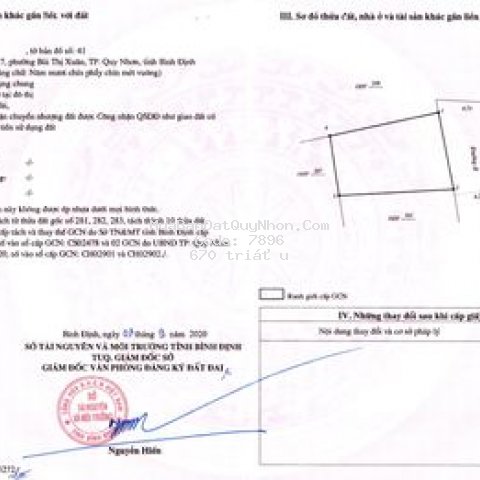 đất 40m2 - 59.9m2 bùi thị xuân, quy nhơn